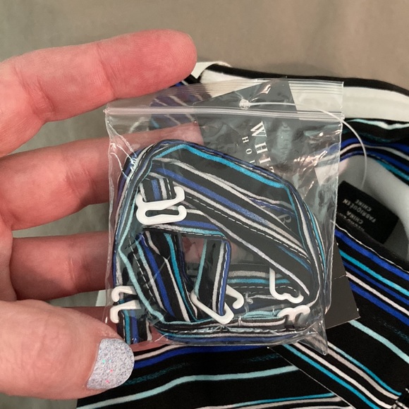 NEW! White House/Black Market Chevron Strapless Dress - Picture 7 of 7